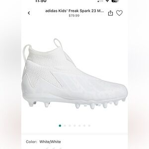 NWT Adidas Kids Freak Spark 23 Mismatc